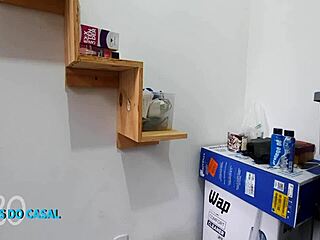 Piroca’s mature anal creampie in close-up