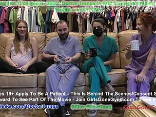 Pregnant Nova Maverick Masturbates With Toy At Doctor’s Office