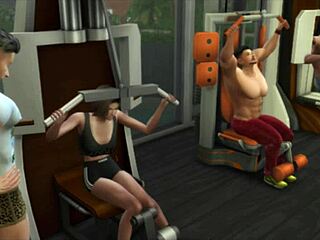 My Hot Sims4 Blowbang Game