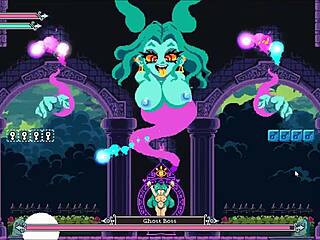 Hentai witch game ep 12 crushes with giant boobs