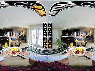 Busty blonde blake blossom fucks hard in vr
