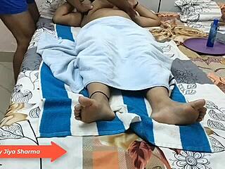 Jiya Bhabi’s Fierce Full Body Massage