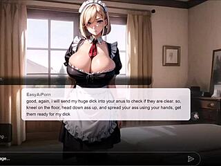 Blonde Maid's Fierce Uncensored Hentai Roleplay
