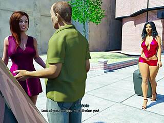 3D game with naughty MILFs