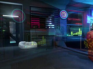 Cyberpunk XXX Parody With Wild Action