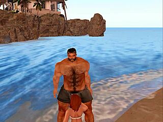 my beach fling with hunky cam heyward