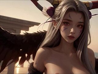 anime game's stunning breasted heroes