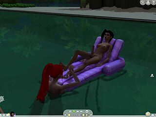 futas shemales fuck hard in wild 3d sims
