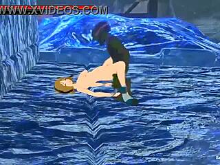 pretty blonde wizard lilia in steamy hentai gameplay