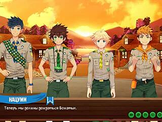 Game Friends Camp Episode 2 - Taiga Russian Twinks
