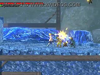 pretty blonde wizard lilia in steamy hentai gameplay