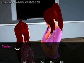 Redhead Teen’s Alluring Family Game