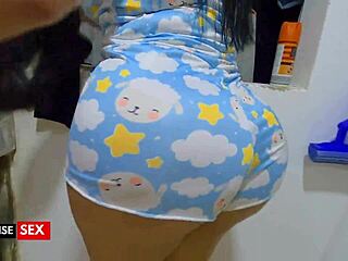 Neighbor's Sneaky Underwear Tease