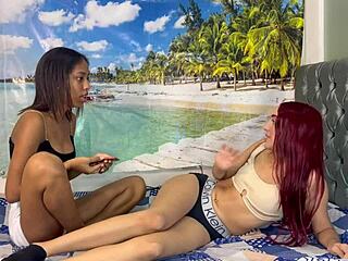 my boyfriend cheated so i fucked his sister hard