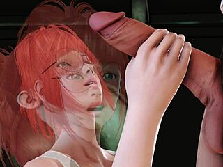 Redhead Friend Gives Unstoppable Anime Blowjob Now