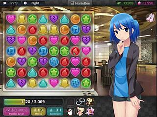 Teasing Ms. High in Huniepop female walkthrough