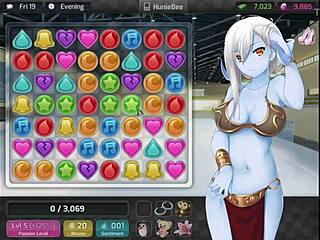 Teasing Ms. High in Huniepop female walkthrough