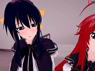 Rias Gremory Craves Dick in NTR Madness