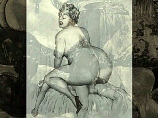 my vintage erotic illustration sparks wild thoughts