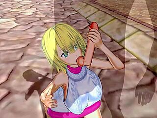 Provocative 3D Hentai Tease With Huge Tits