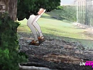 Cartoon Fantasies Dare in Public