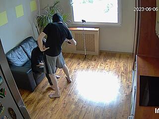 libor’s first raw webcam casting thrill