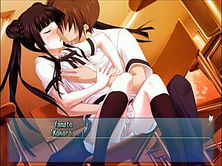 Ever watched a schoolgirl’s hentai kiss?