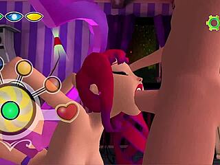 3D Cartoon Cutie Fucked Hard in Game