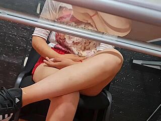Nataly Shines on Hidden Office Cam