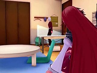 3D Hentai Stars Rias and Akeno