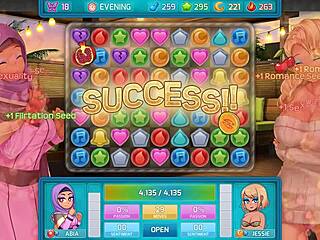 Huniepop 2 Double Date Lingerie Fuck
