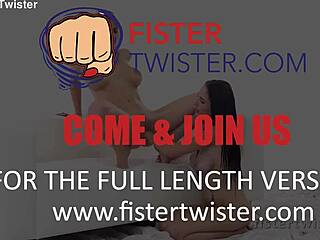 Oiled Up Czech Lesbian Fist Fuck On Fistertwister