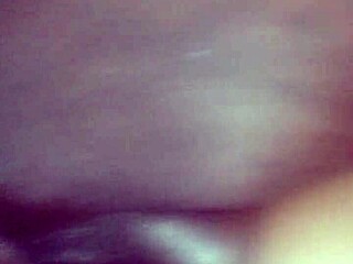 Squirt queen shows juicy ebony pussy close up