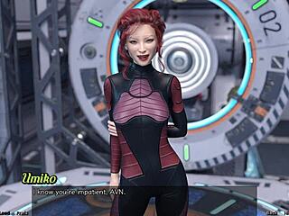 Asian MILF Scientist Reveals Project In Stranded Space 94