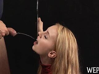 Woman’s Unique Glass Ritual