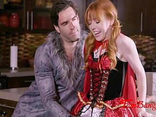 Red Riding Hood’s taboo Halloween with stepdad