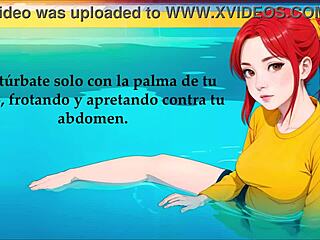 Anime Girl's Poolside Joi Temptation