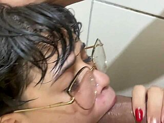 I join a latina for bathroom quickie