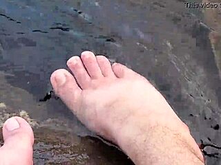 Mika’s Big Feet Play Wild By The Water