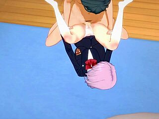 japanese cosplay akane blows and fucks hard uncensored
