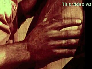 Black Couple's Retro Intimate Encounter