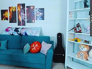 the stormtrooper slut fingers on webcam chat