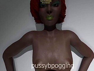 fat guy teases black girl in agency setup