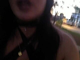 Latina’s Fierce Creampie After Street Pickup In Car
