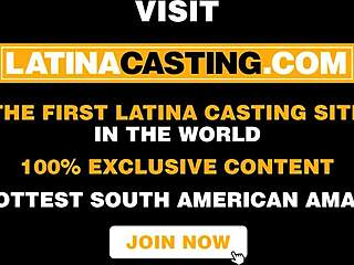 Latina Casting - Model Fucked in Red Lingerie