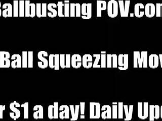 Your balls face brutal busting by mistress