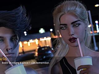 Hentai Blonde’s Erotic Game in Summer Gone