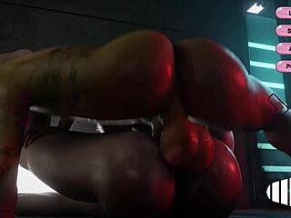 3D Futa Anal Sex with Multiple Cumshots