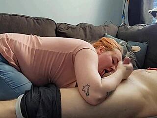 What's Redlexxxa's secret in that messy blowjob?
