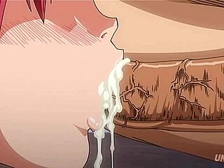 Lesbian Teacher’s First Raw Hentai Mouth Fuck